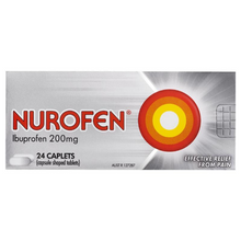 NUROFEN IBUPROFEN 200MG 24 CAPLETS