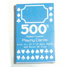 PLAYING CARD-500 1X12