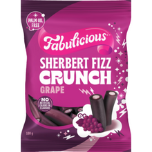 RJ'S FAB CRUNCH GRAPE 180G 1X12