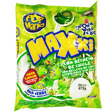 RICLAN POP MANIA  BAG LOLLIPOP GREEN APPLE 1X24 -127871