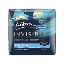 LIBRA PREMIUM PADS INVIS REGULAR WINGS 1X20