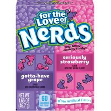 WONKA NERDS GRAPE & STRAW 46.7G 1X36
