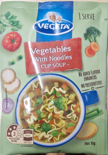 VEGETA INSTANT SOUPS VEGETABLE SOUPS 16G 1X16 - 130306