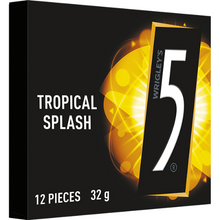 WRIGLEY'S 5 GUM TROPICAL 32G 1X10