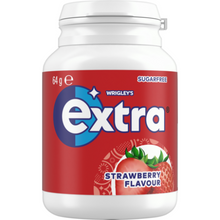 WRIGLEY'S EXTRA STRAWBERRY BOTTLE 64G 1X6