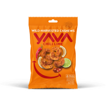 YAVA CHILLI LIME CASHEWS 35G 1X10