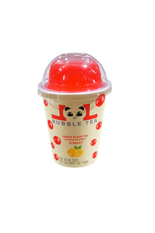 LOL BUBBLE TEA LEMON BLACK TEA WITH STRAWBERRY POPPING BOBA 275ML 1X10