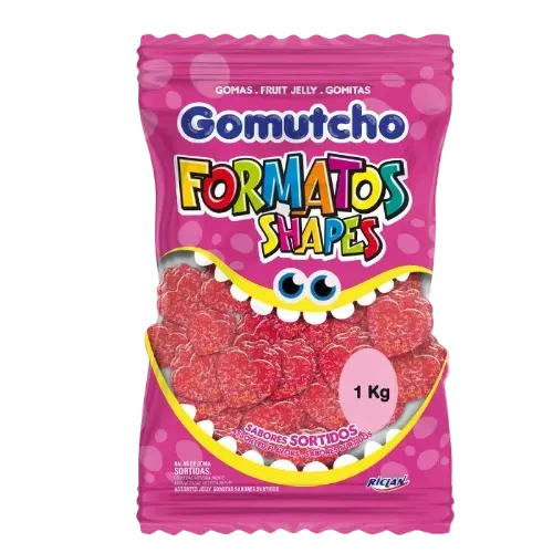 RICLAN JELLY GOMUTCHO STRAWBERRY 1KG (Clearance)