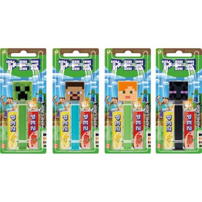PEZ MINECRAFT 17G 1X6