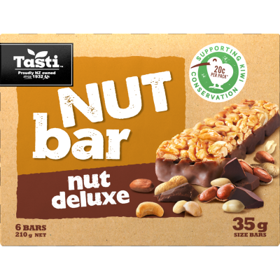 Tasti Nut Bars Nut Deluxe 35g 1x6