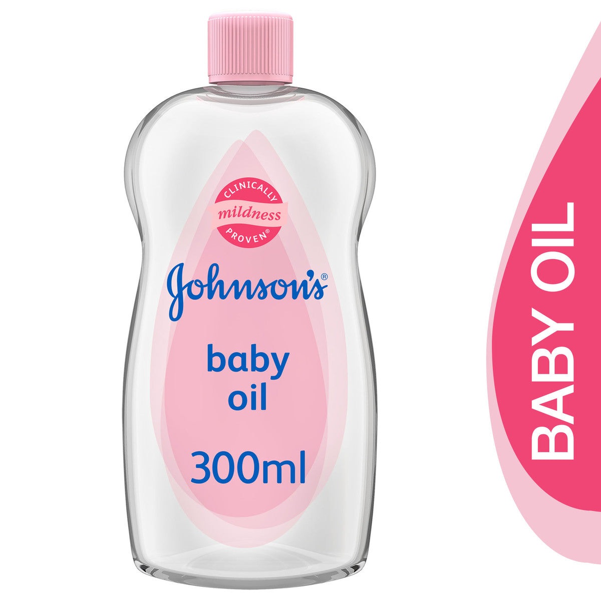 JOHNSON'S BABY OIL 300ML 1X6