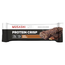 MUSASHI PROTEIN BAR PRO CRISP CHOC PEANUT 60G 1X12