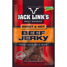 JACK LINKS JERKY SWEET N' HOT 50G 1X10