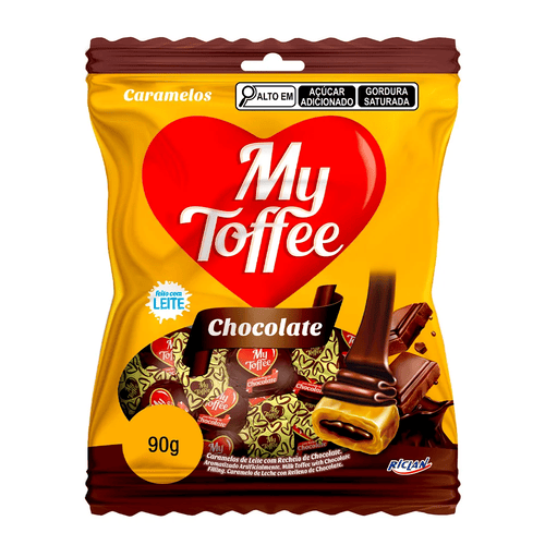 MY TOFFEE BAG Milk with Chocolate filling 90G