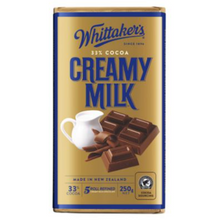 WHITTAKER'S BLOCK CREAMY MILK 250G 1X12