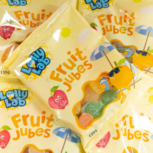 DRAGON NOVELTY LOLLY LAB 130G FRUIT JUBES BAGS