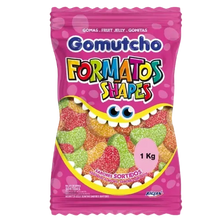 RICLAN JELLY GOMUTCHO FRUIT SLICES ASSORTED 1KG