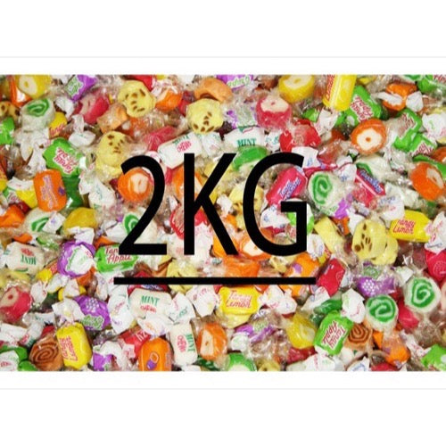 CAROUSEL ASSORTED TOFFEES 2KG