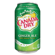 CANADA DRY GINGER ALE 355ML 1X24