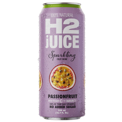 H2 SPARKLING PASSIONFRUIT 500ML 1X12