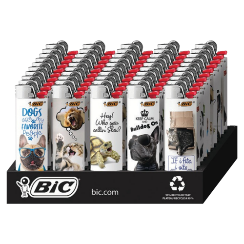 BIC FANCY SPECIES WBL LIGHTER 1X50