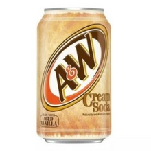 A&W CREAMING SODA 355ML 1X24