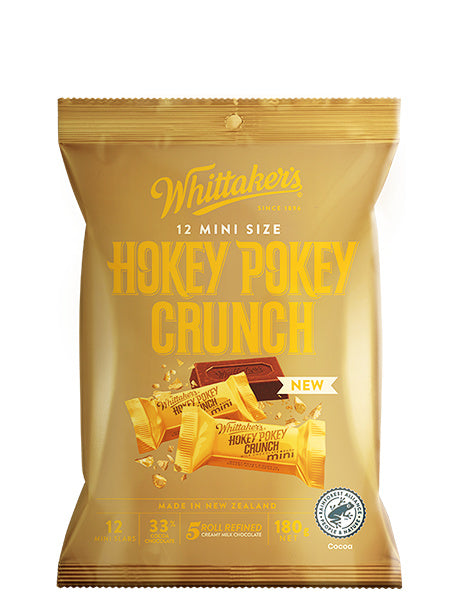 WHITTAKER'S MINI SLAB HOKEY POKEY CRUNCH SHAREPACK 180G
