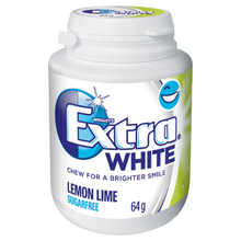 WRIGLEY'S EXTRA WHITE LEMON LIME BOTTLE 64G 1X6