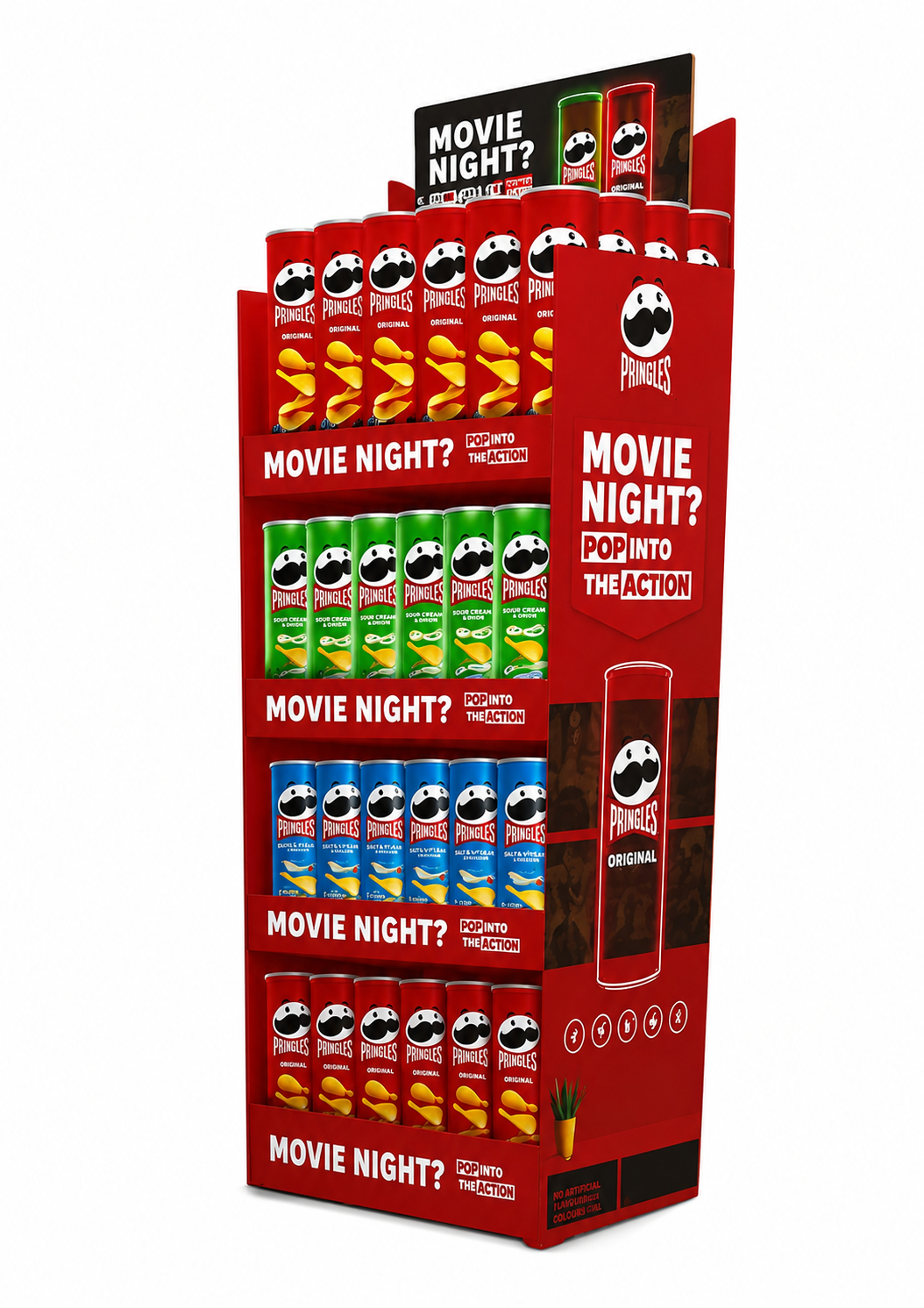 PRINGLES DISPLAY STAND