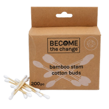AVALON COTTON TIPS WITH BAMBOO STEM 200PCS 1X12