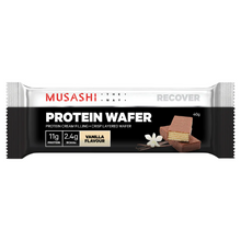 MUSASHI PROTEIN BAR PRO WAFER VANILLA 40G 1X12