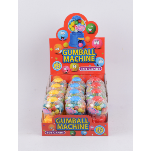 CANDY TOY GUMBALL MACHINE 1X12