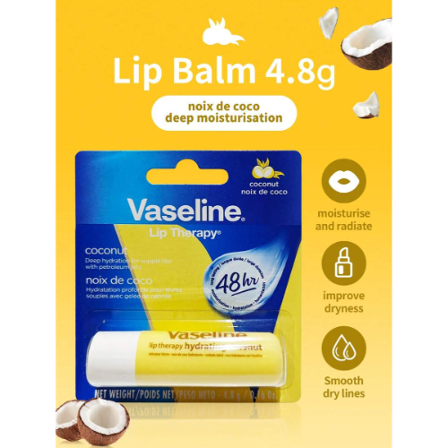 VASELINE LIP THERAPY LIP BALM COCONUT 4.8G