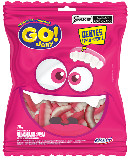 RICLAN GO JELLY TEETH 70G