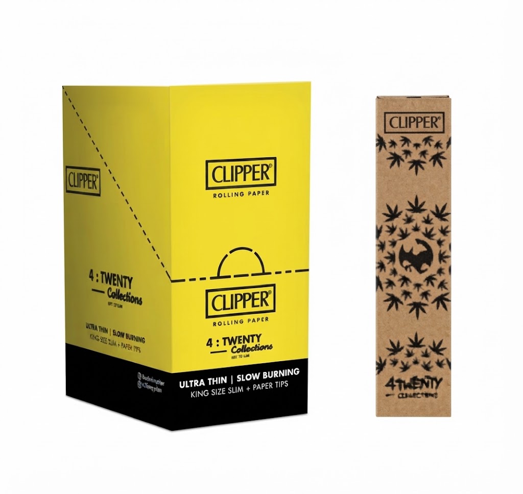 CLIPPER - SS KING ROLLING PAPER+FILTER 1X20