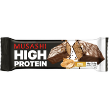MUSASHI PROTEIN BAR HIGH PRO PEANUT BUTTER 90G 1X12