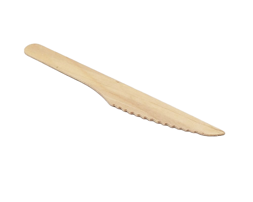 WOODEN KNIFE 160MM 1 X 50 PCS