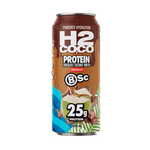 H2 COCONUT WATER HI PROTEIN CHOCOLATE 500ML CAN 1X12
