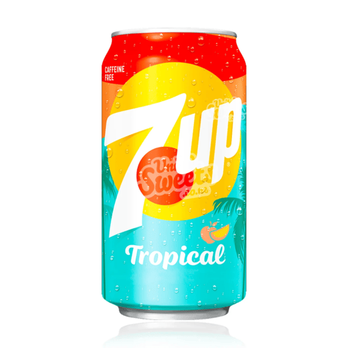 7UP TROPICAL 355ML 1X24 (Clearance)