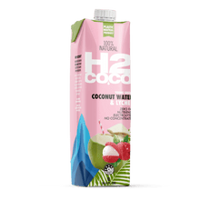 H2 COCO PURE COCONUT WATER & LYCHEE 1L 1X6
