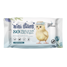 MINISTARS BABY WIPES SCENTED 80'S 1X12