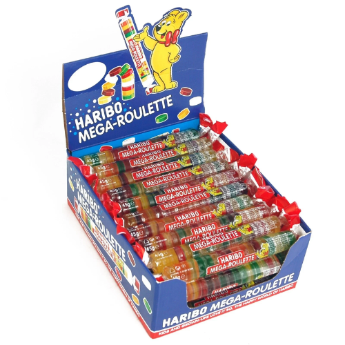 HARIBO MEGA ROULETTE 45G 1X40