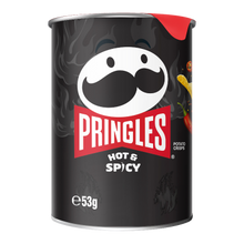 PRINGLES HOT & SPICY 53G 1X12