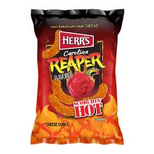 HERR'S CAROLINA REPAIR CHEESE CURL-6286-185G-6.5OZ 1X12